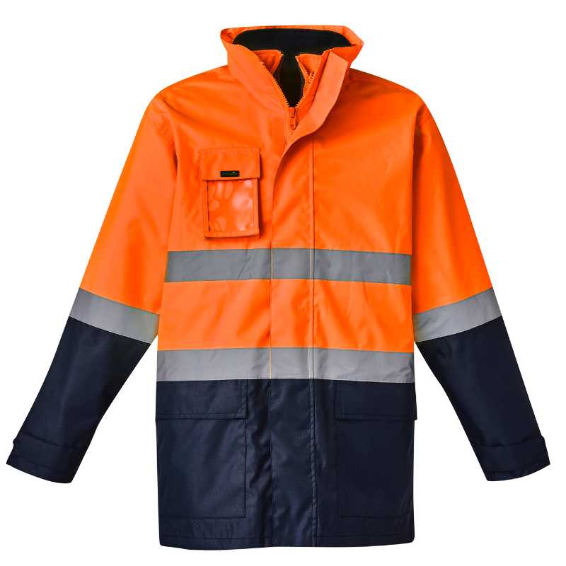 Hi Vis Basic 4 In 1 Waterproof Jacket ZJ220