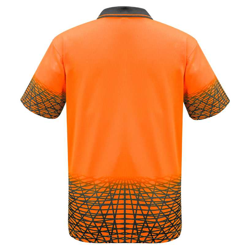 Hi Vis Tracks Short Sleeve Polo ZH300