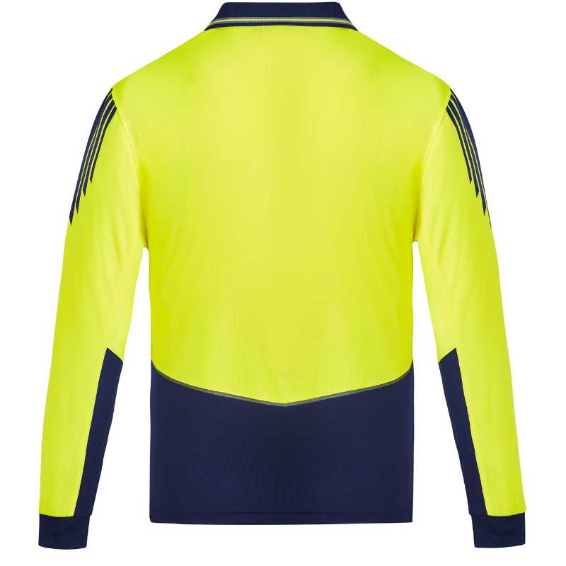 Hi Vis Flux Long Sleeve Polo ZH310