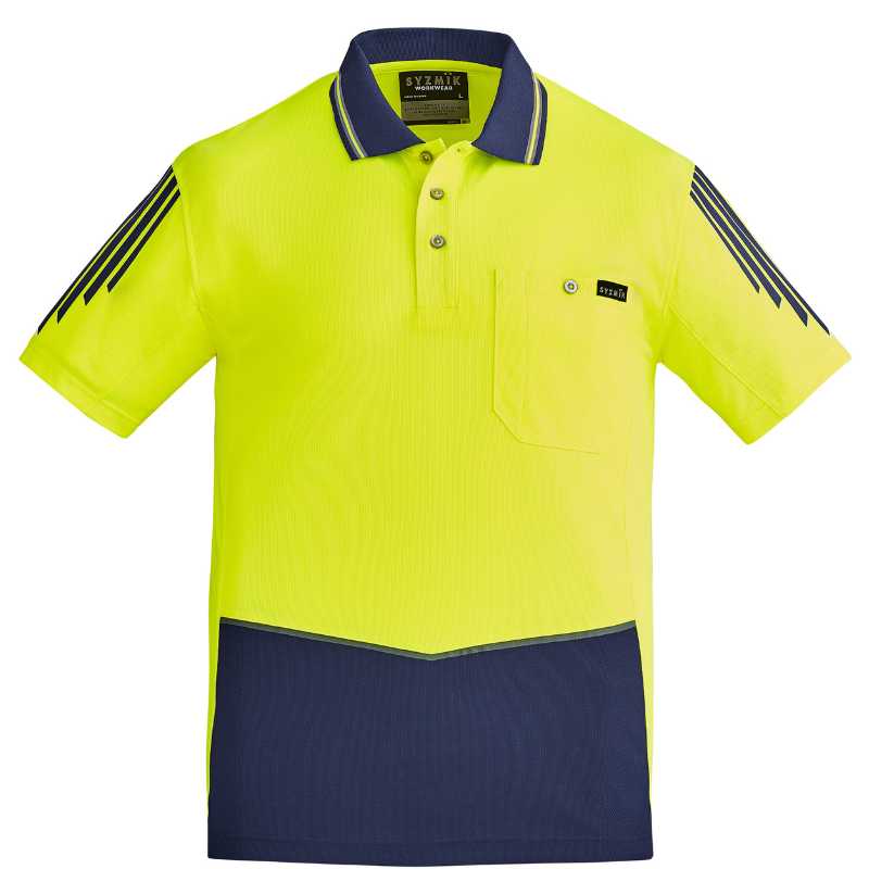 Hi Vis Flux Short Sleeve Polo ZH315