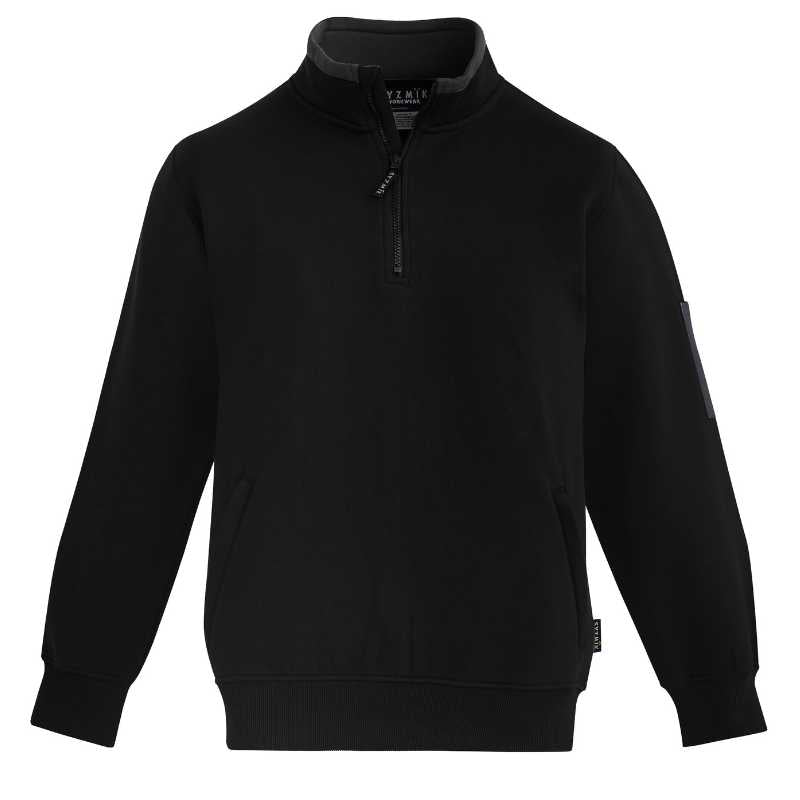 1/4 Zip Brushed Fleece Pullover ZT366