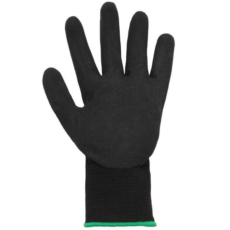 JB's Black Nitrile Breathable Glove 8R001 - 12 Pack