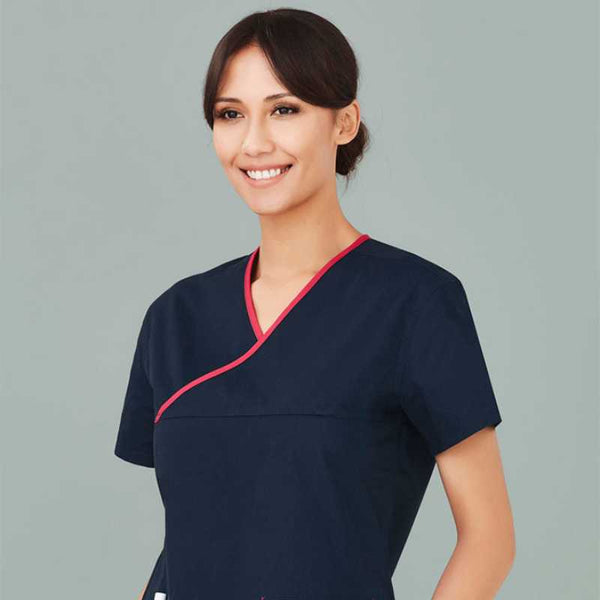 Contrast Scrub Top - WO