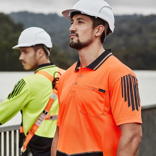 Hi Vis Flux Short Sleeve Polo ZH315