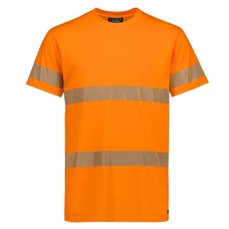 Hi Vis Segmented Tape Cotton Tee Shirt ZH510