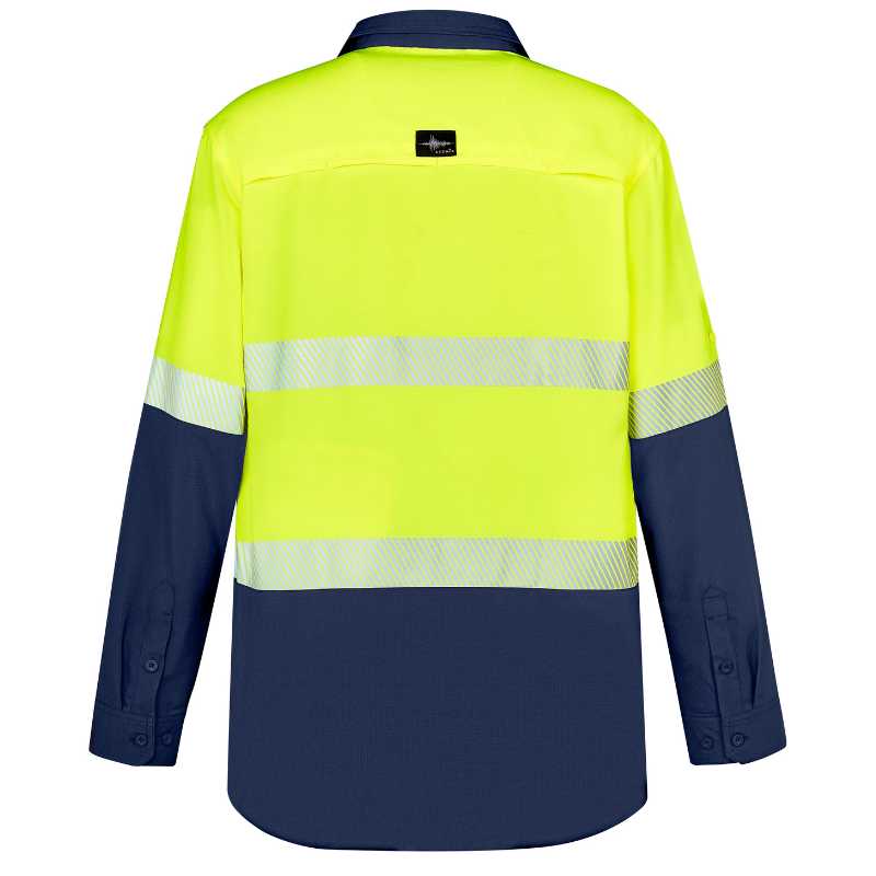 Hi Vis Outdoor Segmented Tape Long Sleeve Shirt ZW470