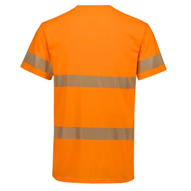 Hi Vis Segmented Tape Cotton Tee Shirt ZH510