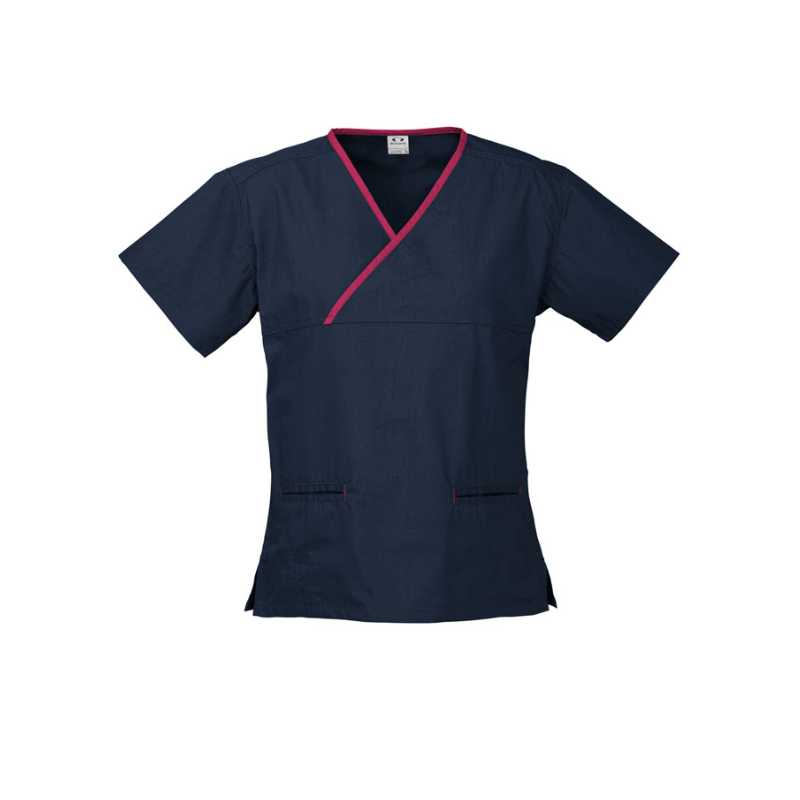 Contrast Scrub Top - WO