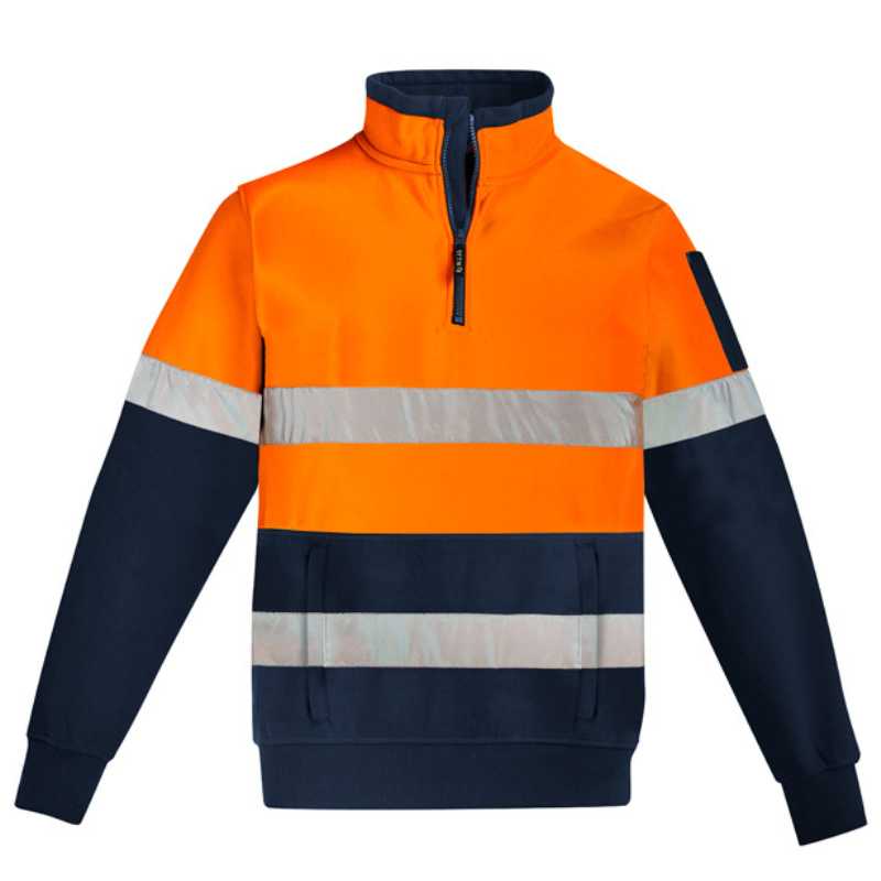 Hi Vis 1/4 Zip Pullover - Hoop Taped ZT566