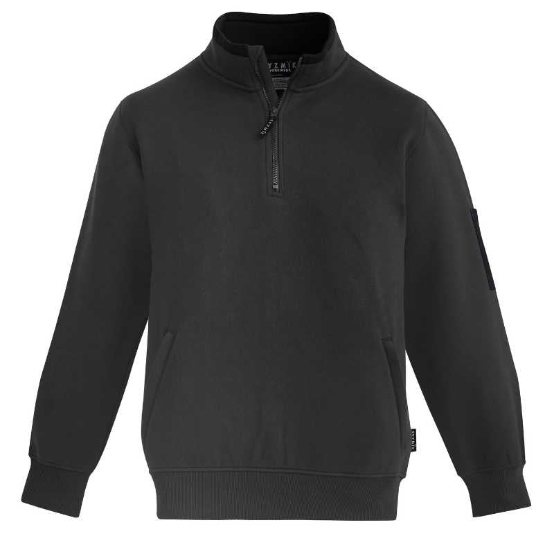 1/4 Zip Brushed Fleece Pullover ZT366