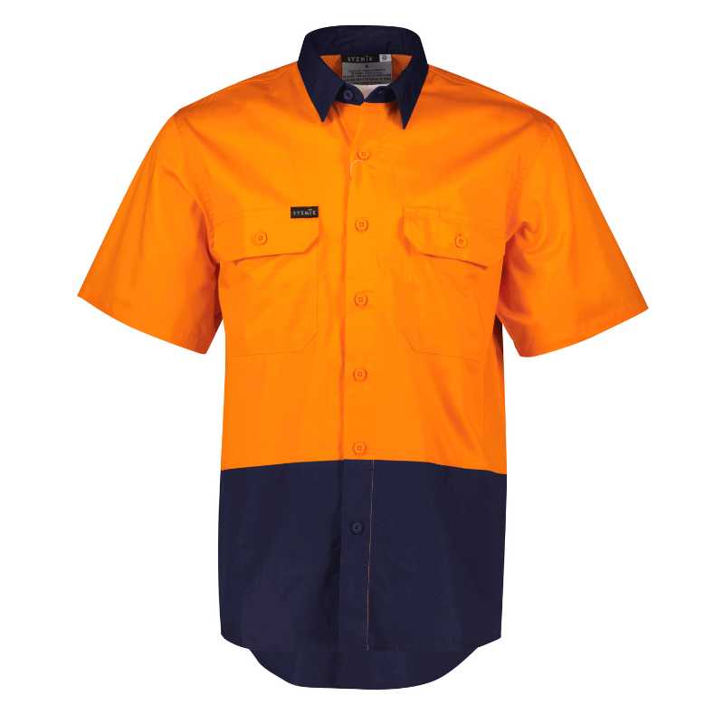 Hi Vis Short Sleeve Shirt ZW115