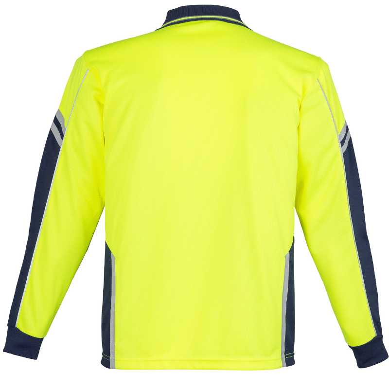 Hi Vis Squad Long Sleeve Polo ZH238