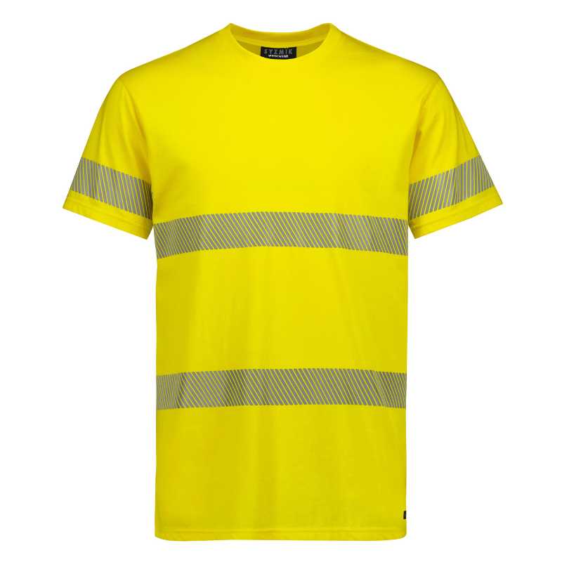 Hi Vis Segmented Tape Cotton Tee Shirt ZH510