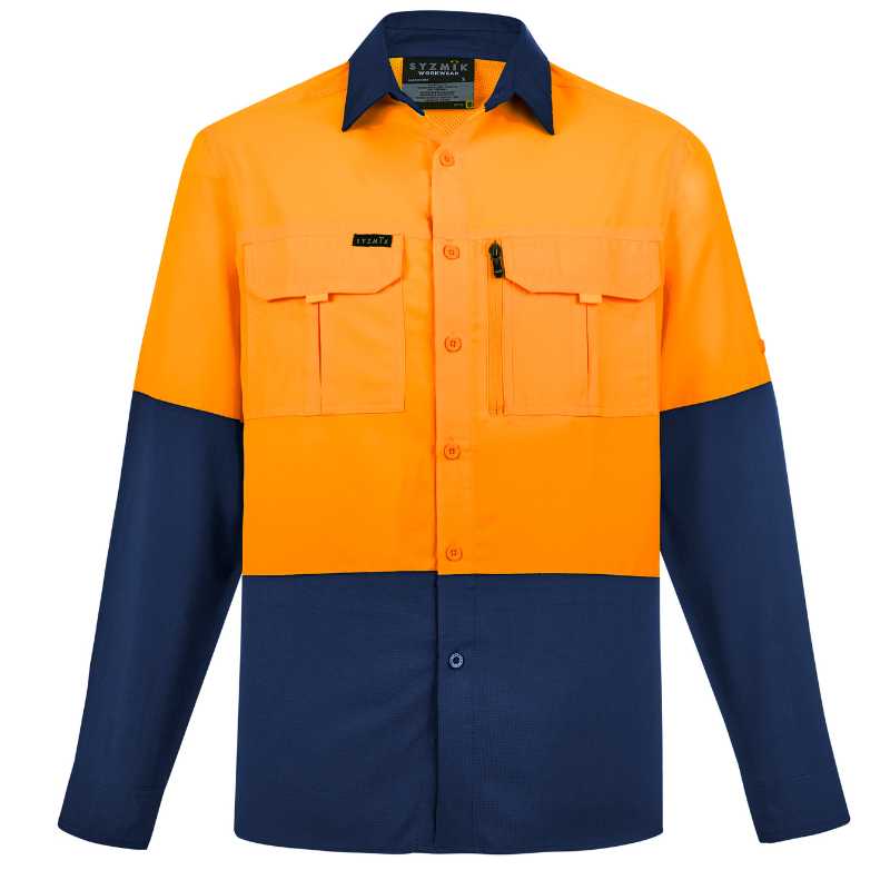 Hi Vis Outdoor Long Sleeve Shirt ZW468