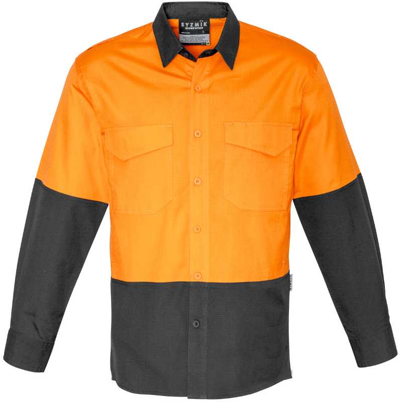 Rugged Cooling Hi Vis Long Sleeve Shirt ZW128