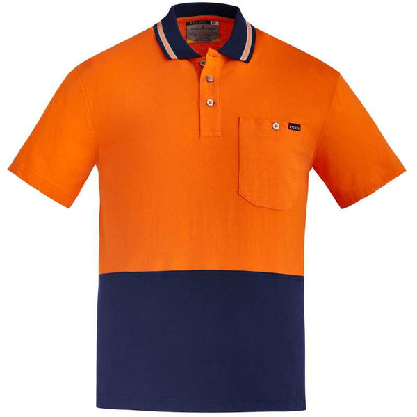 Hi Vis Cotton Short Sleeve Polo ZH435