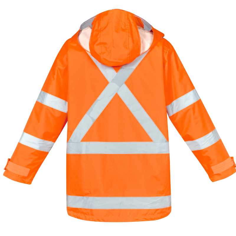 Hi Vis X Back 4 In 1 Waterproof Jacket ZJ616