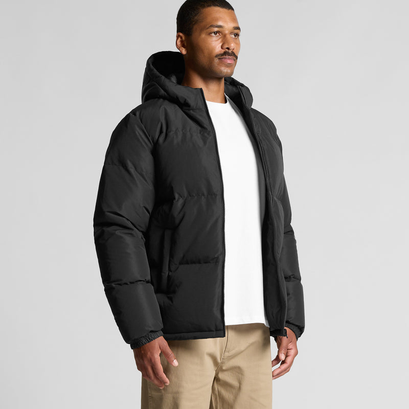 Hooded puffer jacket | 5590