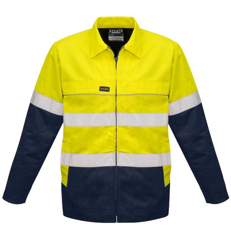 Hi Vis Cotton Drill Jacket ZJ590