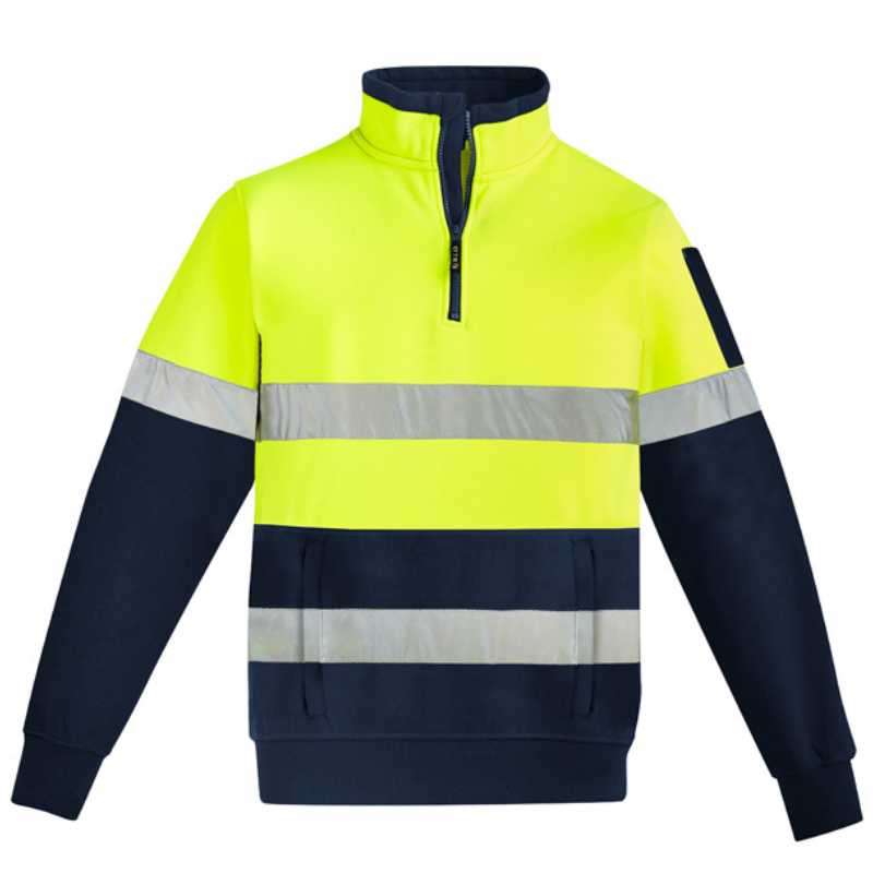 Hi Vis 1/4 Zip Pullover - Hoop Taped ZT566