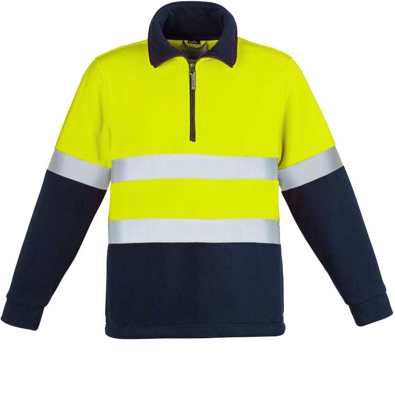 Hi Vis Polar Fleece Pullover - Hoop Taped ZT461