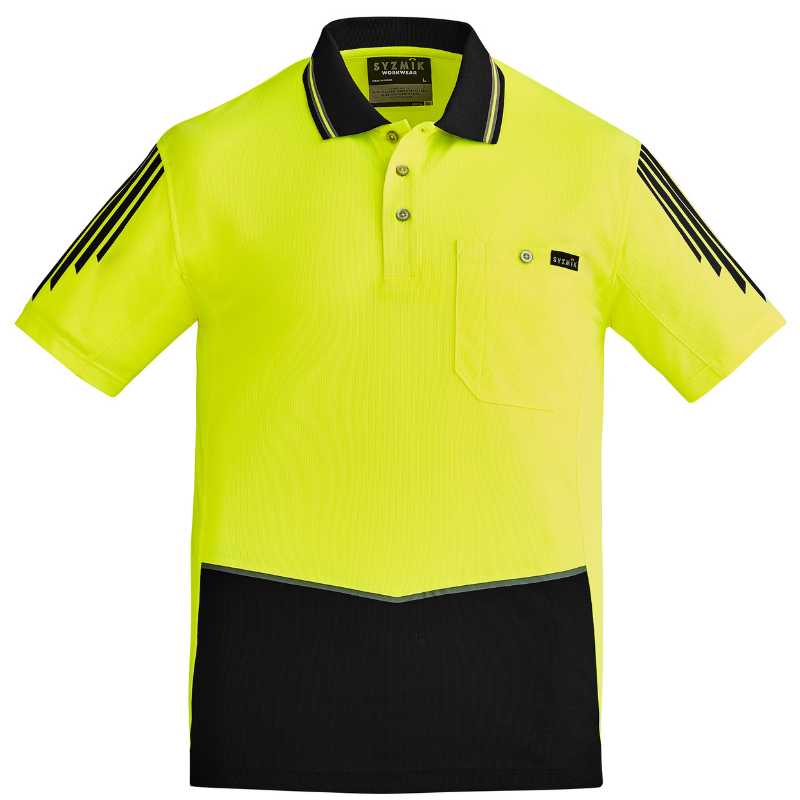 Hi Vis Flux Short Sleeve Polo ZH315