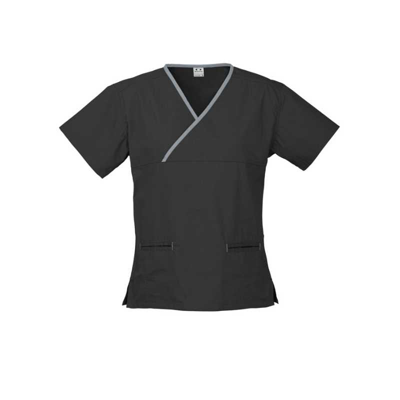 Contrast Scrub Top - WO