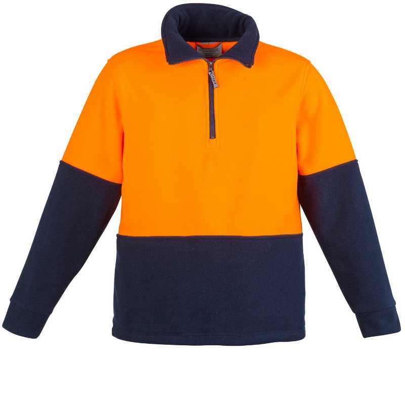 Hi Vis 1/2 Zip Polar Fleece Pullover ZT460