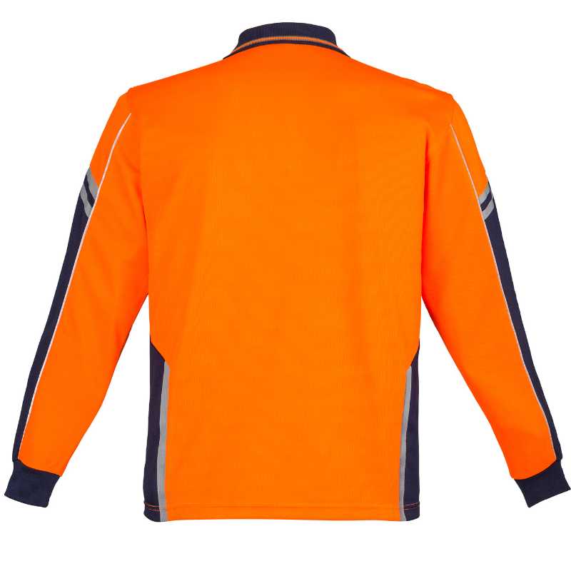 Hi Vis Squad Long Sleeve Polo ZH238