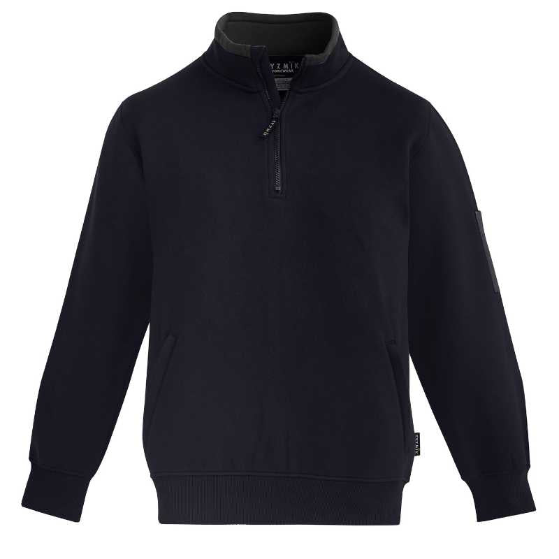 1/4 Zip Brushed Fleece Pullover ZT366