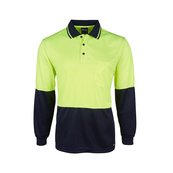 Hi Vis L/S Polo