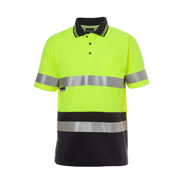 Hi Vis S/S Taped Polo