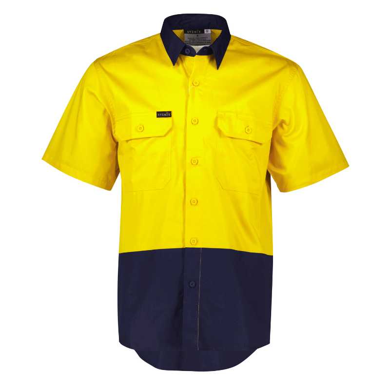 Hi Vis Short Sleeve Shirt ZW115