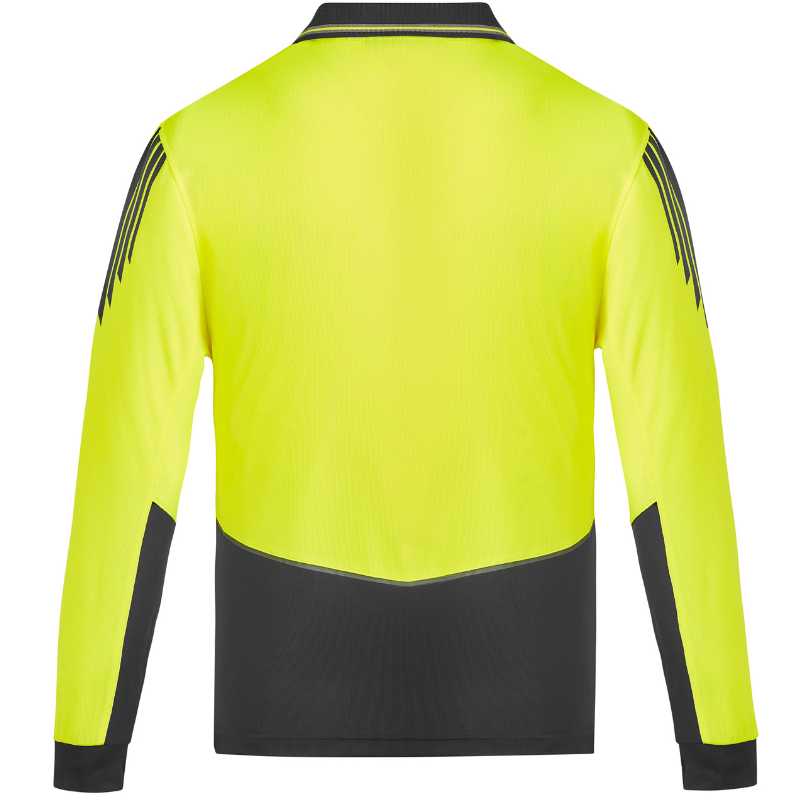 Hi Vis Flux Long Sleeve Polo ZH310