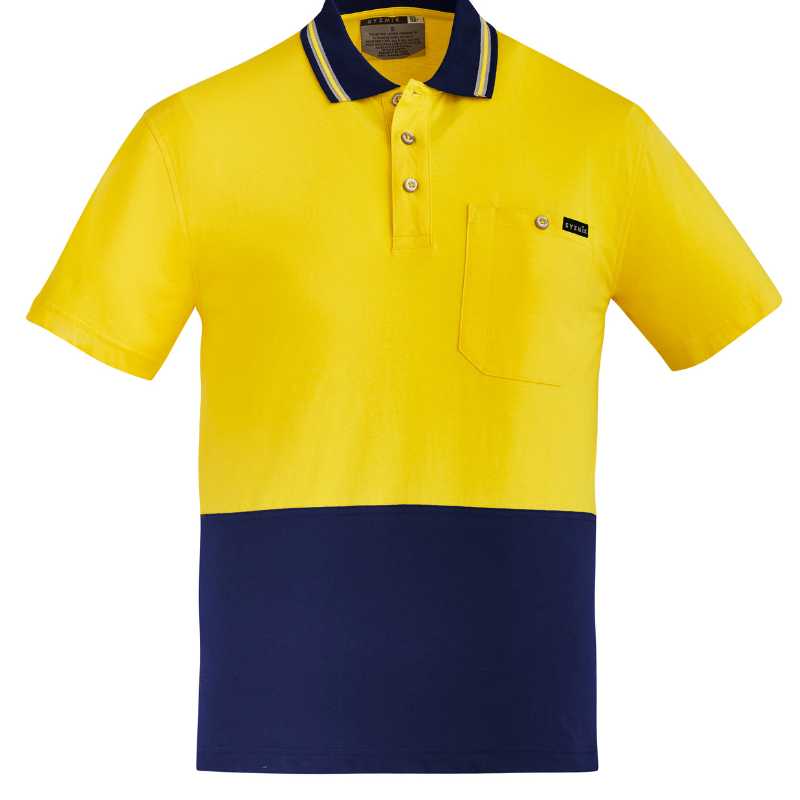 Hi Vis Cotton Short Sleeve Polo ZH435