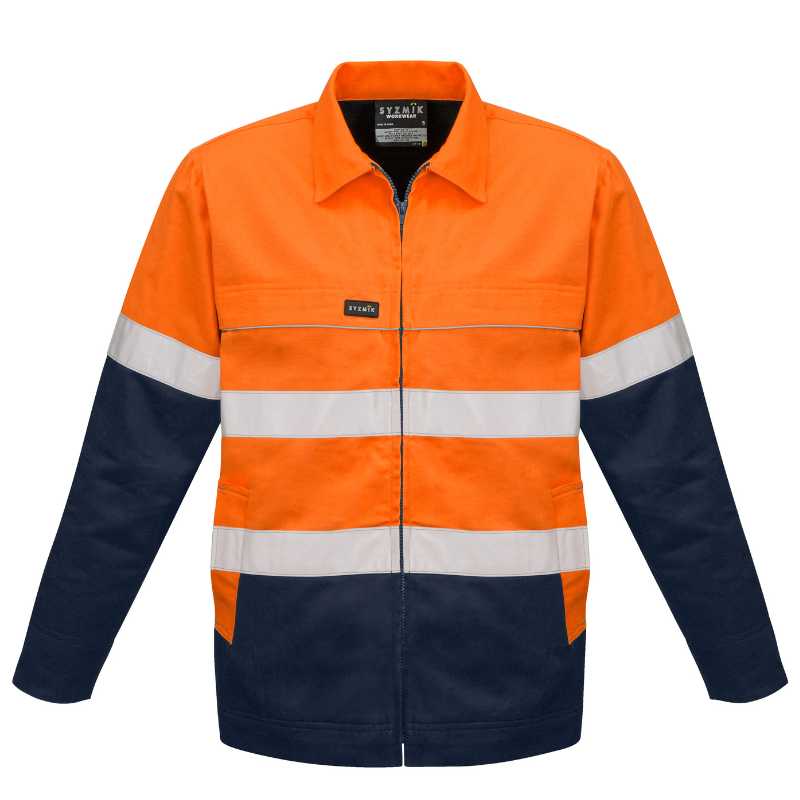 Hi Vis Cotton Drill Jacket ZJ590