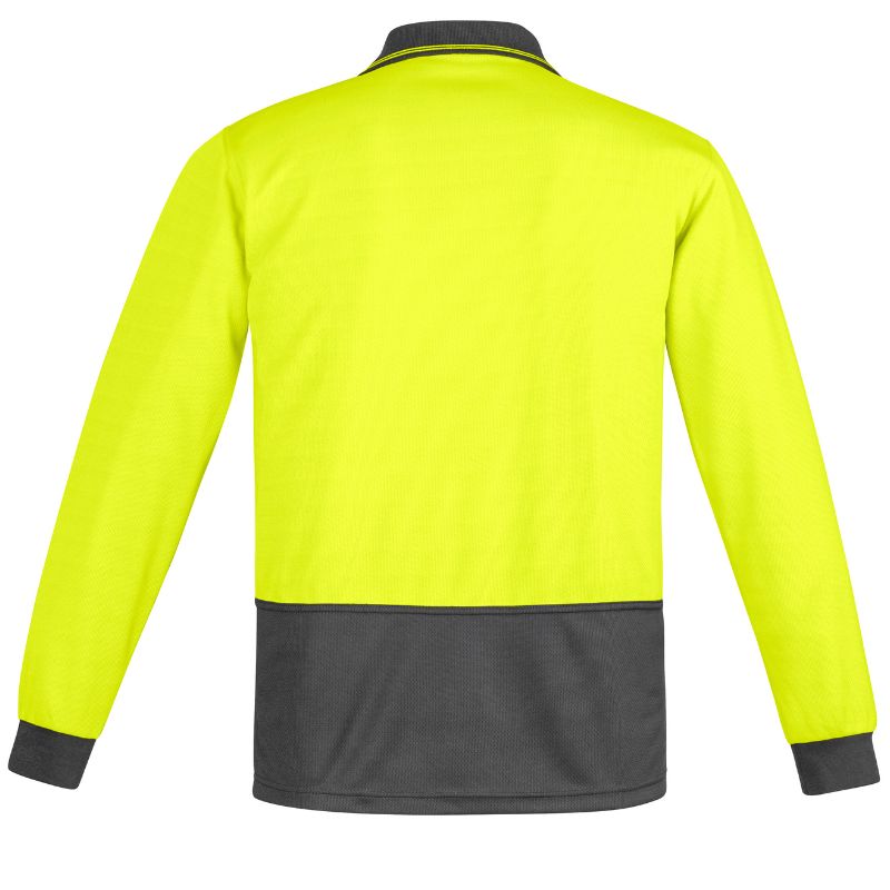 Hi Vis Comfort Back Long Sleeve Polo ZH410