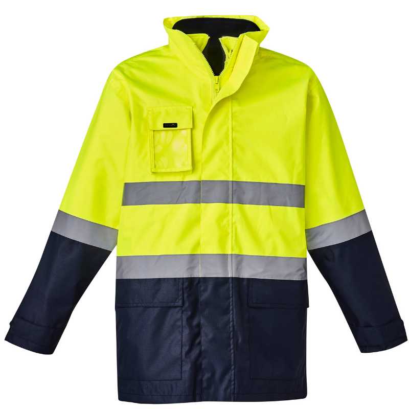 Hi Vis Basic 4 In 1 Waterproof Jacket ZJ220