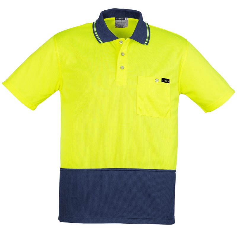 Hi Vis Comfort Back Short Sleeve Polo ZH415