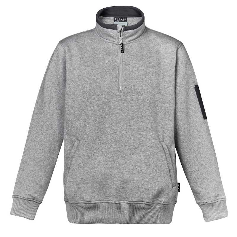 1/4 Zip Brushed Fleece Pullover ZT366