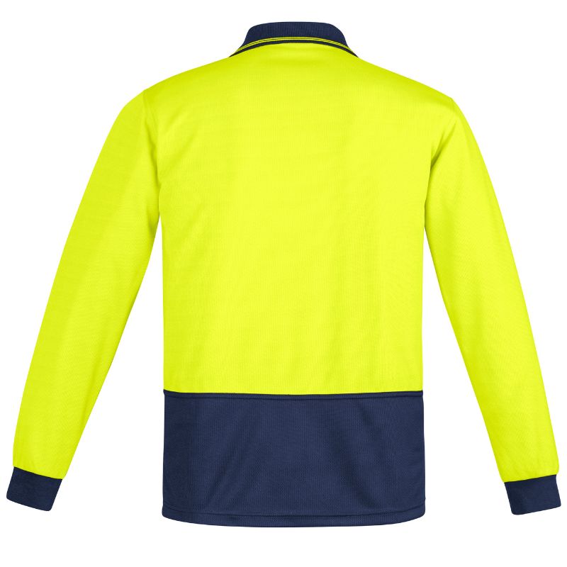 Hi Vis Comfort Back Long Sleeve Polo ZH410