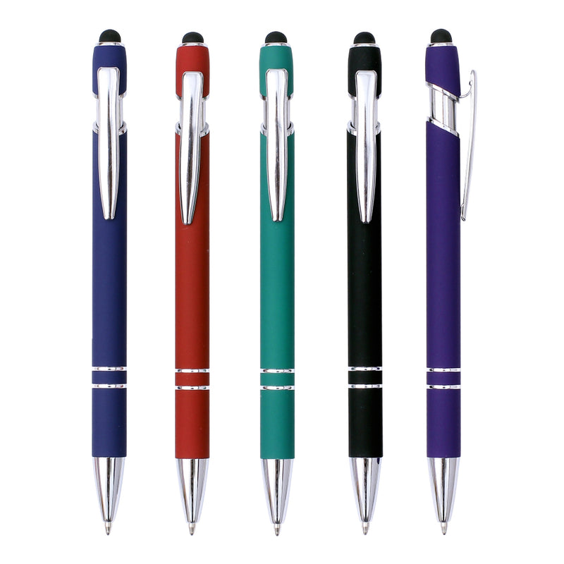 Rubber Coated Metal Pen